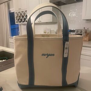 L.l.Bean Medium Blue Boat & Tote Bag “Morgan”